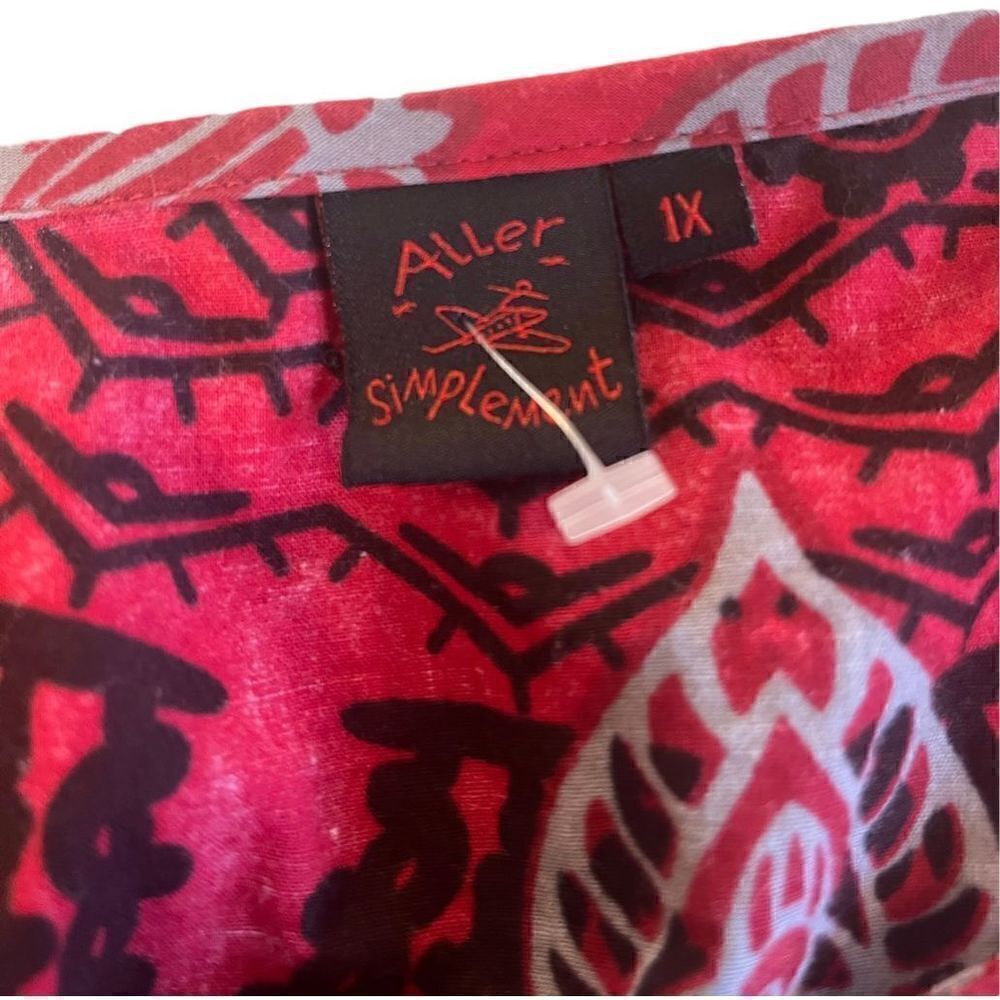 Aller Simplement tunic top sz 1X - Picture 3 of 3